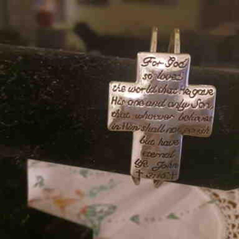 Silver Cross Bracelet